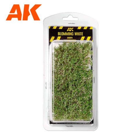 AK-Interactive AK8174 Blooming White Shrubberies – 1/35-75mm/90mm
