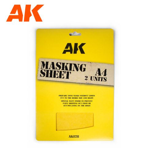 AK-Interactive AK8211 Masking Tape - A4