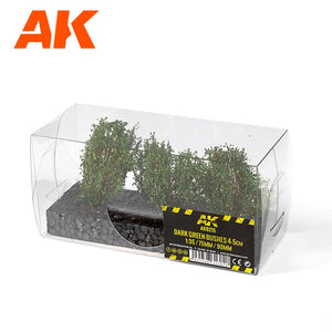 AK-Interactive AK8215 Dark Green Bushes 4-6cm