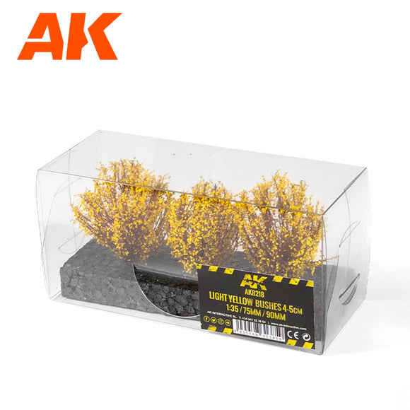 AK-Interactive AK8218 Light Yellow Bushes 4-6cm