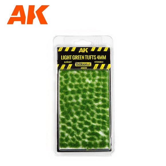 AK-Interactive AK8244 Light Green Tufts 4mm