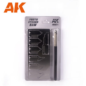 AK-Interactive AK9311 Photo Etched Saw Set