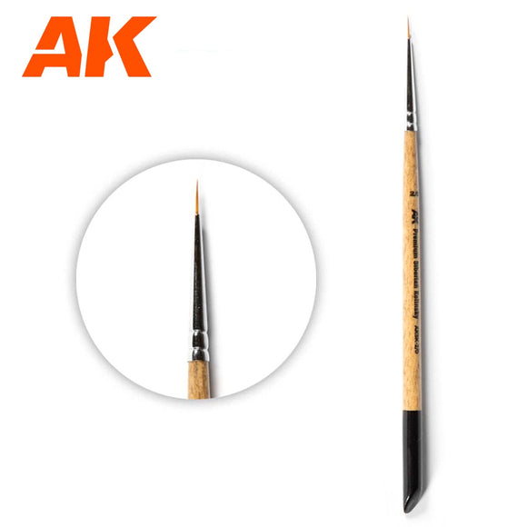 AK-Interactive AKSK-2/0 Premium Siberian Kolinsky Brush