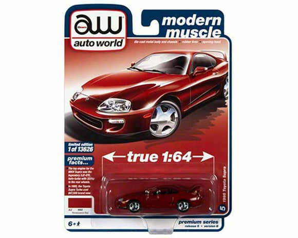 Autoworld 1995 Toyota Supra Renaissance Red