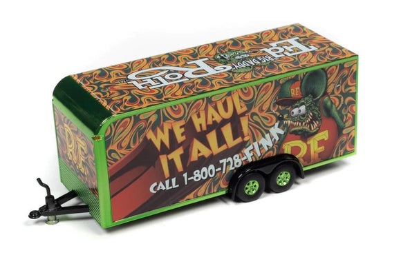 Autoworld Enclosed Trailer Rat Fink