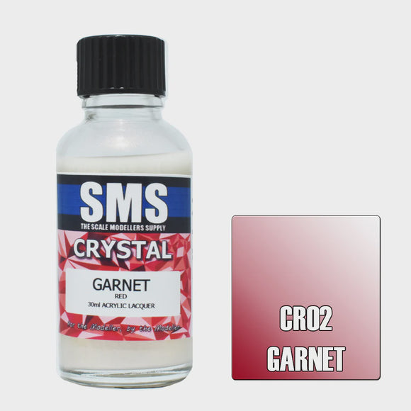 SMS CR02 Crystal Garnet 30ml