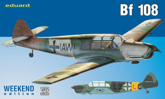 Eduard 3404 Messerschmitt Bf108 - 1/32