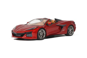GT Spirit GT402 Chevrolet Corvette C8 Convertible 2022 Red Mist Met