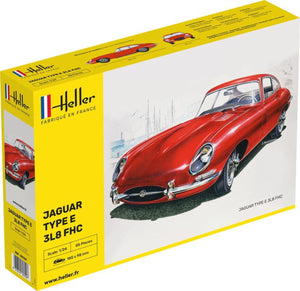 Heller 80709 Jaguar E Type 3.8L FHC - 1/24