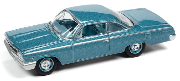 Johnny Lightning 1962 Chev Belair Bubble Top Blue