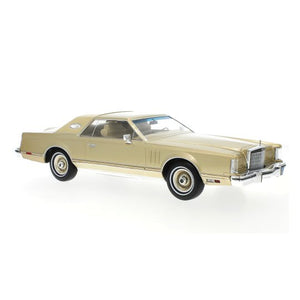 Model Car Group 18216 Lincoln Continental Mark V 1978 Met Dark Beige/Beige