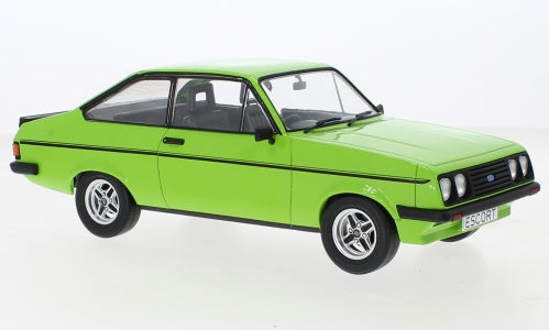 Model Car Group 18406 Ford Escort MK2 RS2000 Light Green RHD