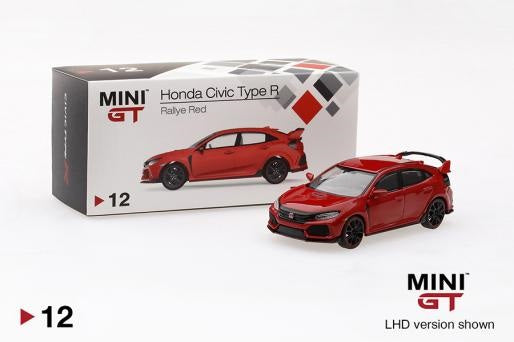 Mini GT 12 Honda Civic Type R (FK8) Rallye Red