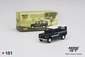 Mini GT 151 Land Rover Defender 110 1985 Country Station Wagon