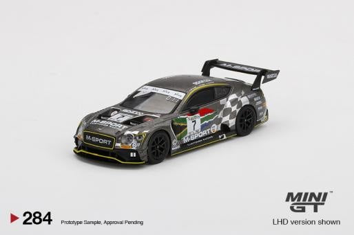 Mini GT 284 Bentley Continental GT3 #7 M Sport 2020