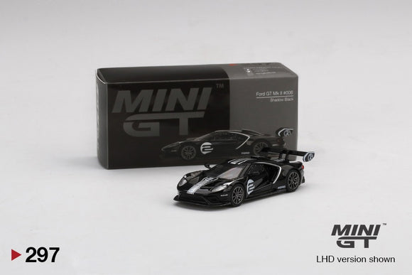 Mini GT 297 Ford GT Mk II #006 Shadow Black