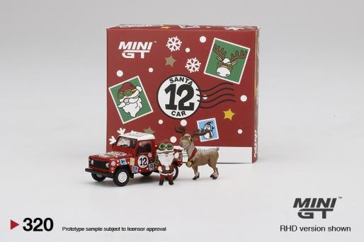Mini GT 320 Land Rover Defender 90 Pickup 2021 Xmas edition