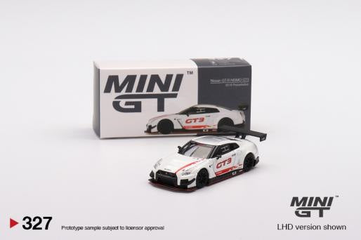 Mini GT 327 Nissan GT-R Nismo GT3 2018 Presentation