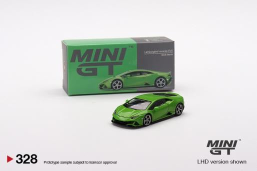 Mini GT 328 Lamborghini Huracan EVO Verde Mantis