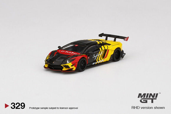 Mini GT 329 Lamborghini Aventador #LB Works