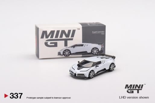 Mini GT 337 Bugatti Centodieci White