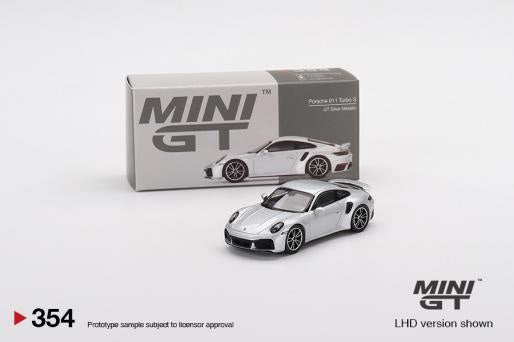 Mini GT 354 Porsche 911 Turbo GT Silver Met