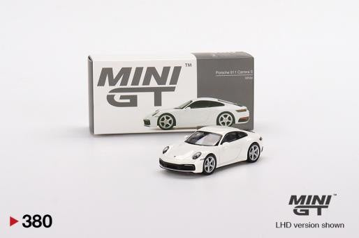 Mini GT 380 Porsche 911 (992) Carrera S White