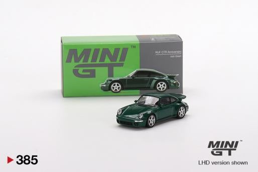 Mini GT 385 Porsche RUF CTR Anniversary Irish Green