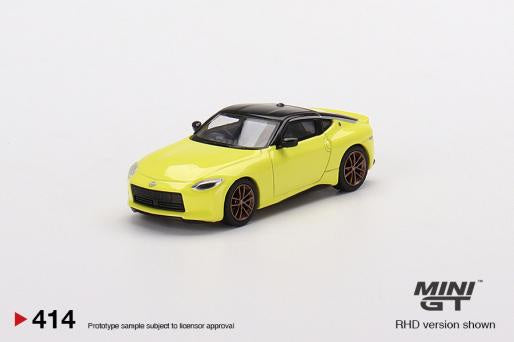 Mini GT 414 Nissan Fairlady Z Proto Spec 2023 Ikazuchi Yellow