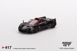 Mini GT 417 Pagani Huayra Roadster Black