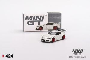 Mini GT 424 Pandem Toyota GR Supra V1.0 Pearl White