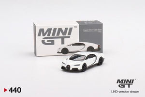 Mini GT 440 Bugatti Chiron Super Sport White