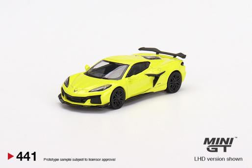 Mini GT 441 Chevrolet Corvette ZO6 2023 Accelerate Yellow