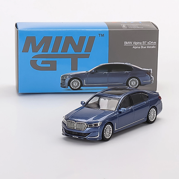 Mini GT 471 BMW Alpina B7 xDrive - Alpina Blue Metallic