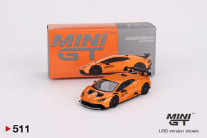 Mini GT 511 Lamborghini Huracan STO Arancio Boreallis