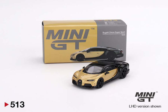 Mini GT 513 Bugatti Chiron Super Sport Gold