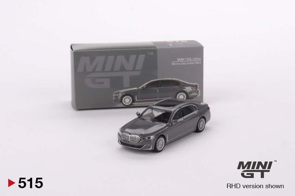 Mini GT 515 BMW 750i xDrive Bernina Grey