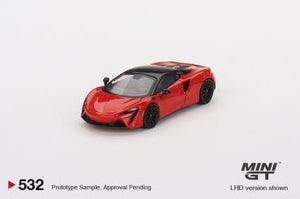 Mini GT 532 McLaren Artura 2023 Vermillion Red