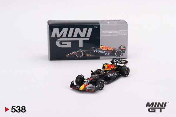Mini GT 538 Oracle Red Bull Racing RB18 #11 Sergio Perez 2022