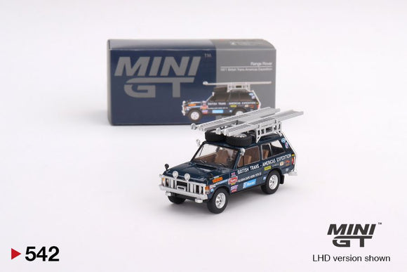 Mini GT 542 Range Rover 1971 British Trans-Americas Expedition