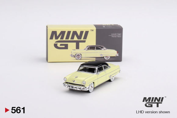 Mini GT 561 Lincoln Capri 1954 Premier Yellow