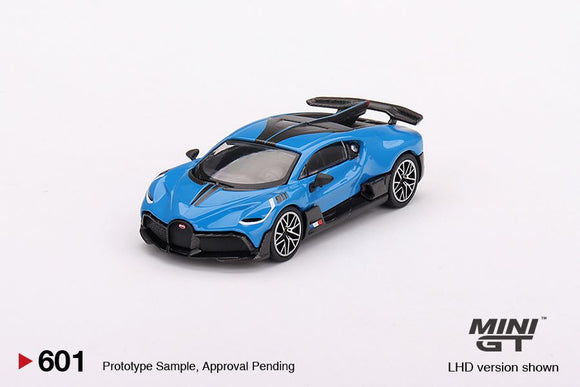 Mini GT 601 Bugatti Divo Blu Bugatti