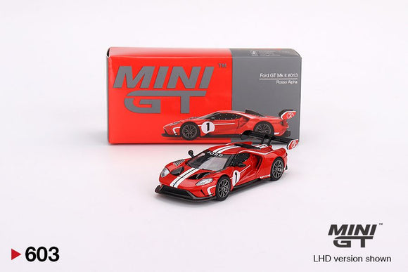 Mini GT 603 Ford GT MKII #013 Rosso Alpha