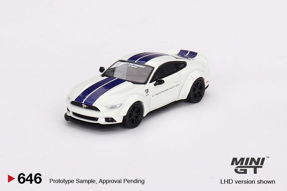 Mini GT 646 Ford Mustang GT LB-Works - White