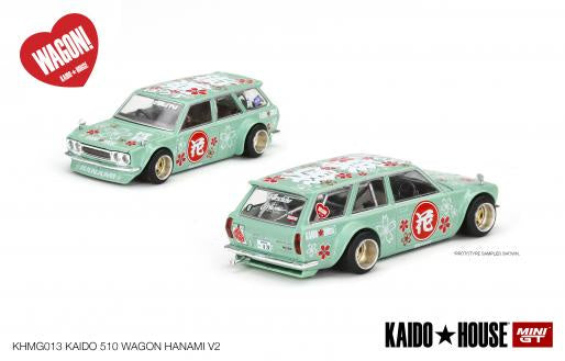 Mini GT G013 Datsun 510 Pro Wagon Street Kaido House Hanami V2