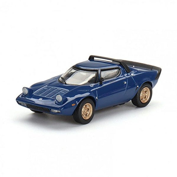 Mini GT 411 Lancia Stratos HF Stradale - Bleu Vincennes