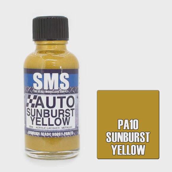 SMS PA10 Auto Sunburst Yellow 30ml