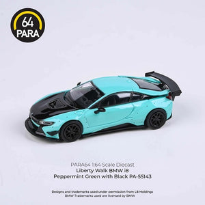 PARA64 55143 LB BMW i8 Peppermint Green/Black