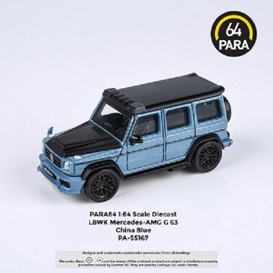 PARA64 55167 Mercedes Benz AMG G63 Liberty Walk China Blue