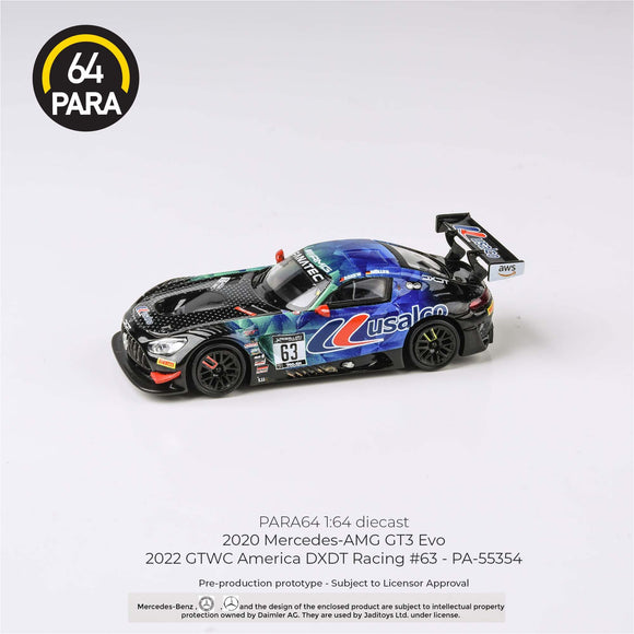 PARA64 55354 Mercedes AMG GT3 Evo #63 GTWC America